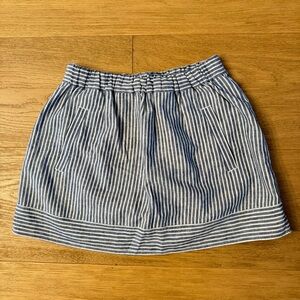 J. Crew Linen Blend Skirt with Pockets